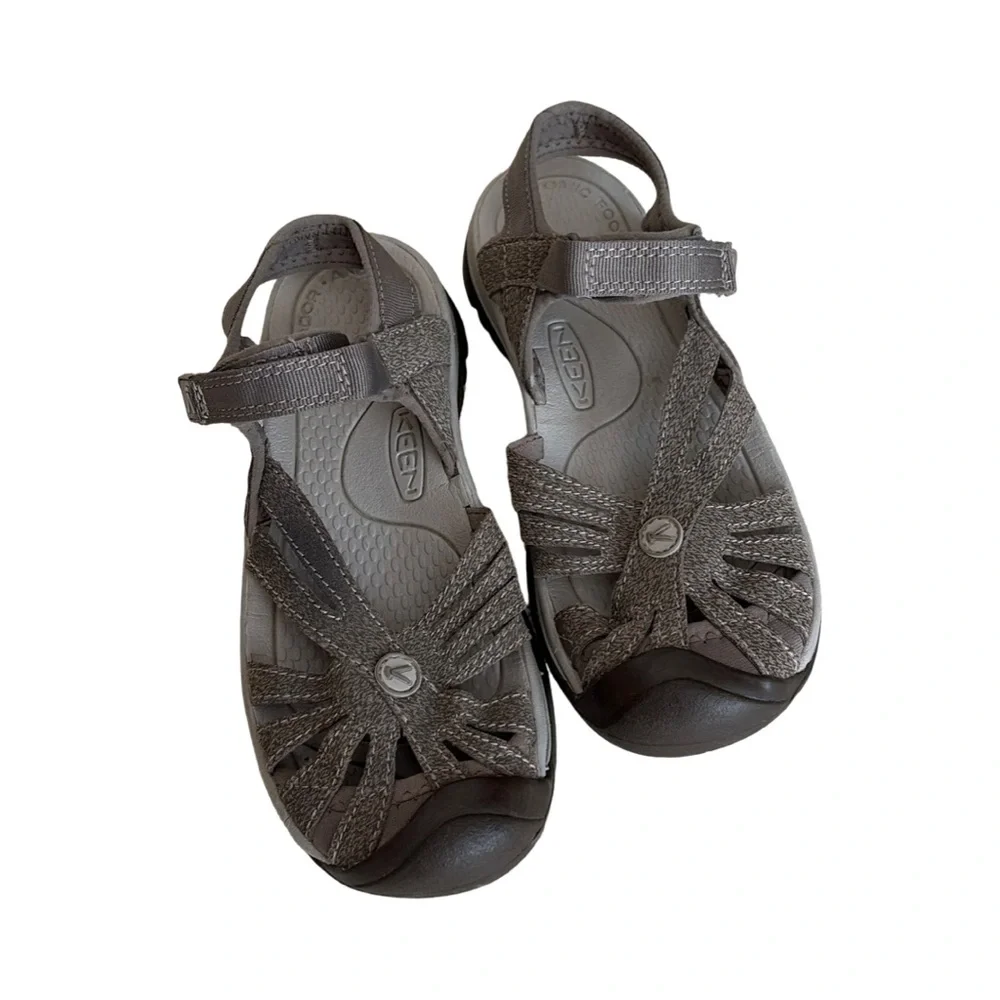 KEEN Kids' Taupe Sandals - Picture 2 of 3